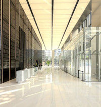 海阳西路399号办公楼大堂实景图