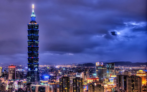 台北101大厦外观图片