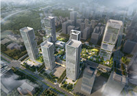 深圳福田CBD超级综合体，7栋超200米高楼大厦图片