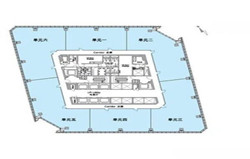 会德丰国际广场办公楼平面图