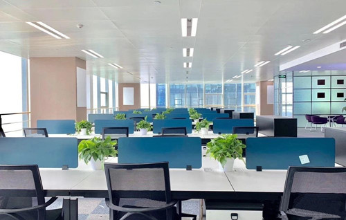 黄埔区淮海中路商圈香港广场600平精装写字楼出租