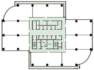 兆丰广场办公楼户型图