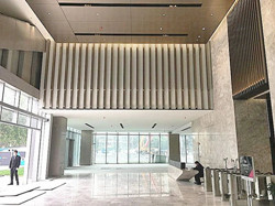 长宁国际发展广场办公楼大堂实景图