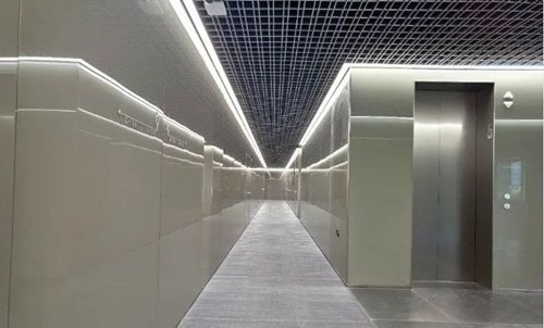恒基旭辉天地标准层公共区域实景图