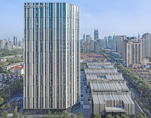 SOHO复兴广场写字楼外观实景图