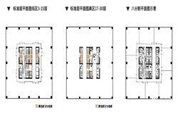 普陀区办公楼项目平面户型图