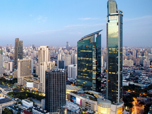 JIC静投中心办公楼外观实景图