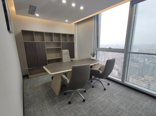 内环地标·三轨交汇|长城大厦44层全景办公空间实景探访