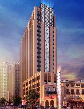 曹杨路2033号商务楼效果图