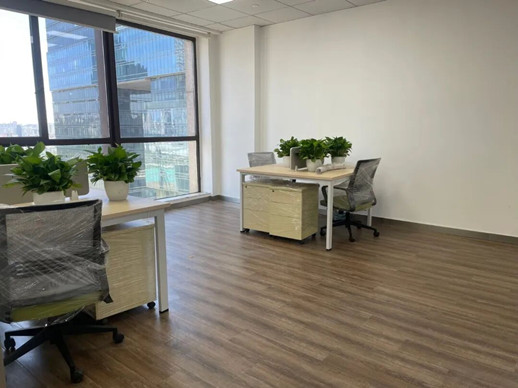 普陀真如办公优选｜天汇广场506.88㎡精装办公室（适配加班需求）