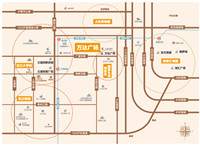 松江万达公寓楼盘区位图