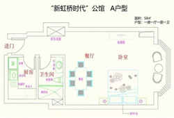 新虹桥时代公馆楼层图与户型图