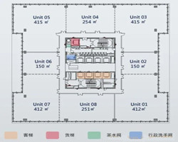 平金中心办公楼平面图