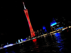 小蛮腰（广州塔）夜景图
