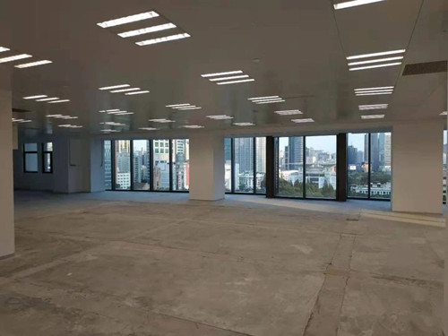南京西路128号办公室交付标准实景图