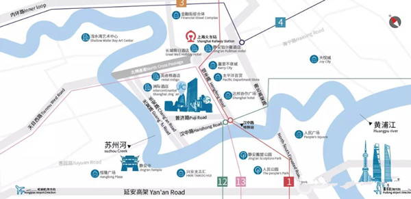 宝矿洲际商务中心项目区位图