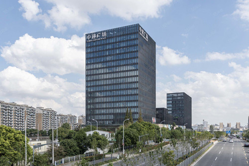 中建广场写字楼外观实景图