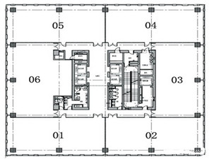 源深路1088号商务楼平面图
