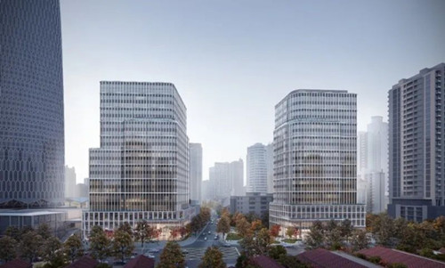 太平洋新天地商业中心楼盘效果图