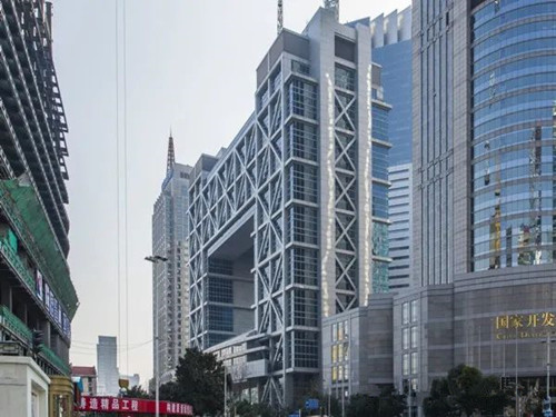 上海证券大厦外观实景图