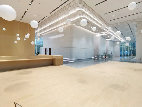 龙文路317号写字间大堂实景图